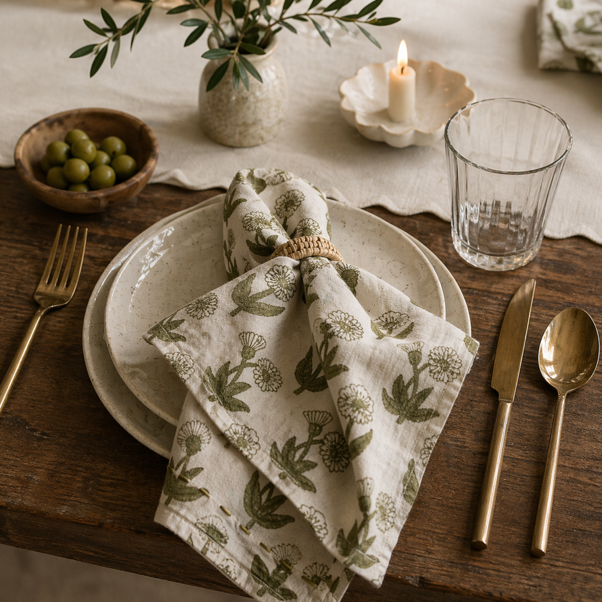 Cotton Napkins - Set of 4