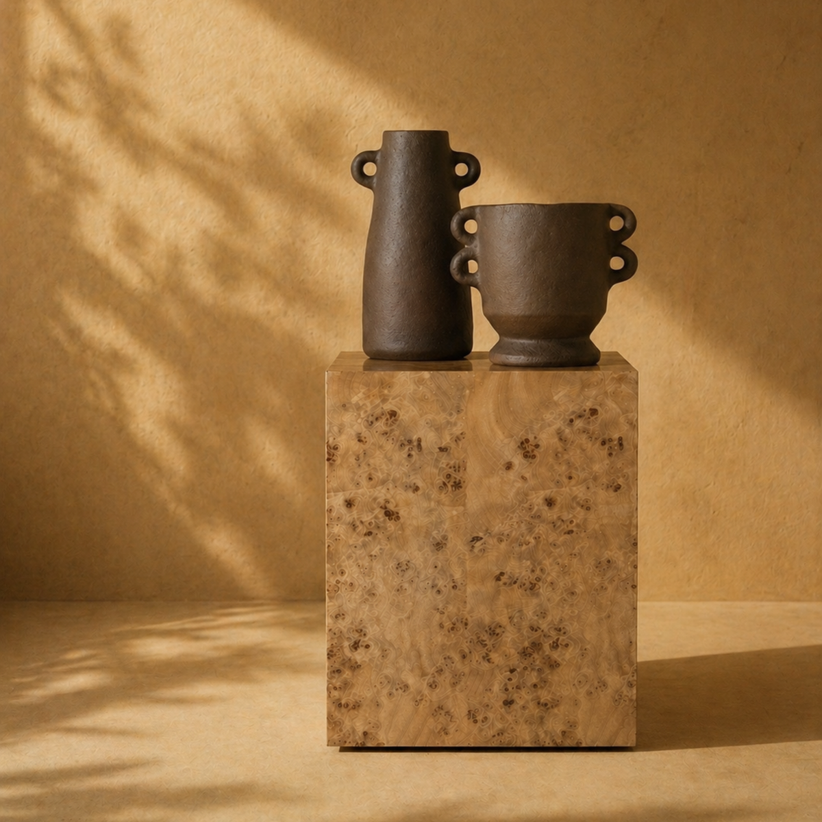 Paper Mache Vase - Short