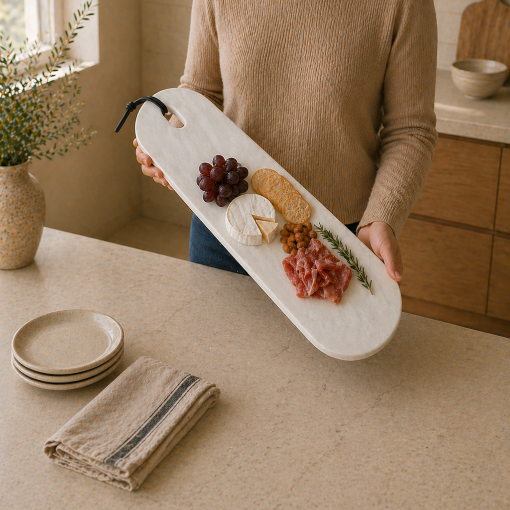 Marble Serving Board - Long