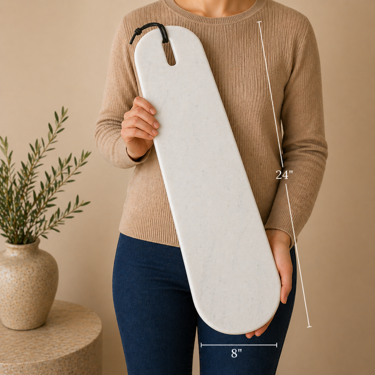 Marble Serving Board - Long