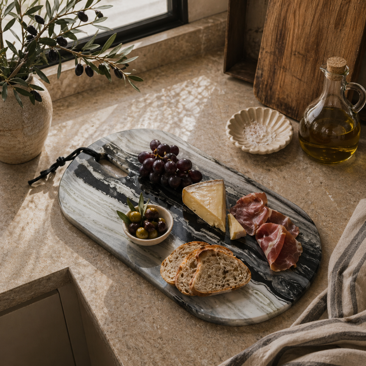 Marble Serving Board - Wide