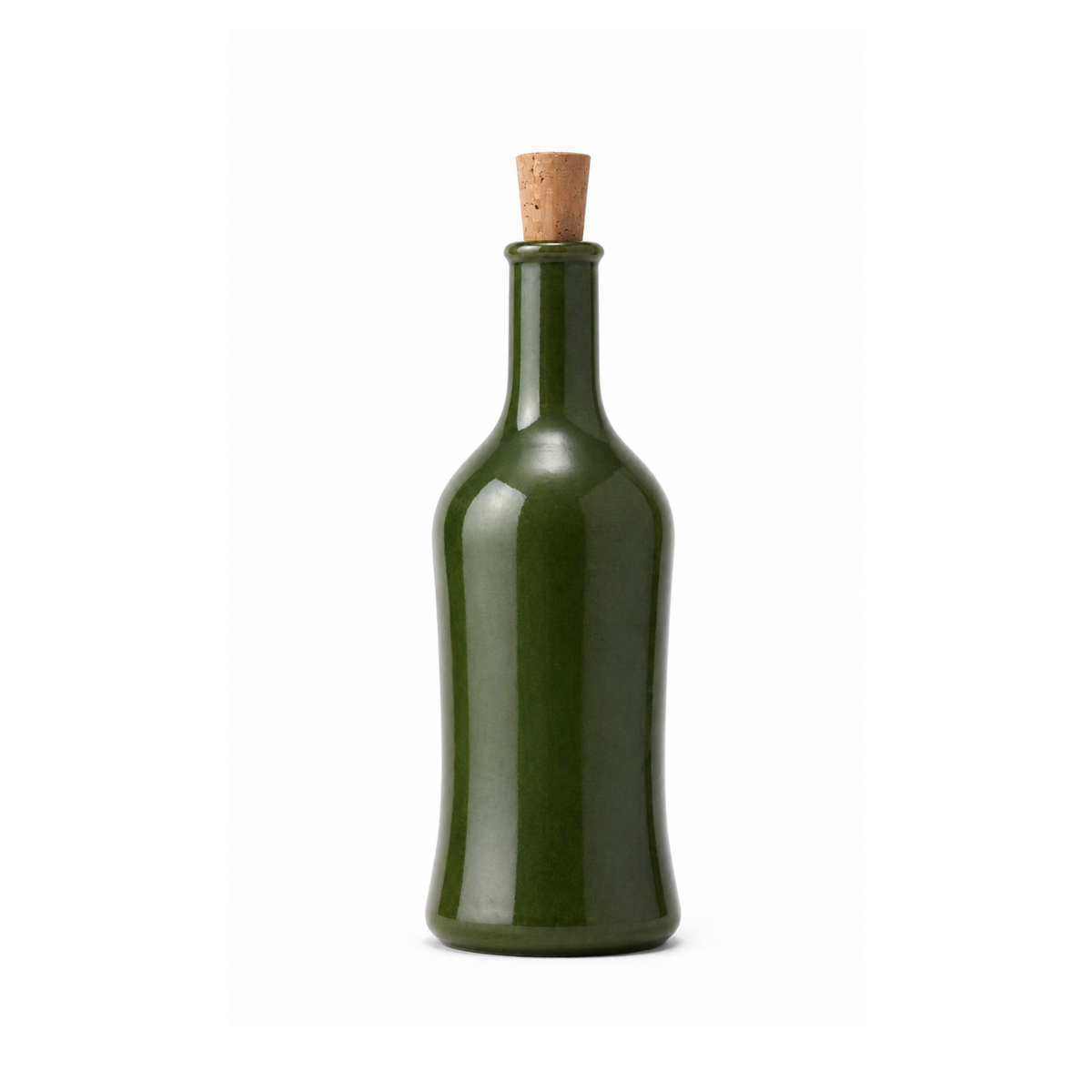 Stoneware Olive Oil Bottle