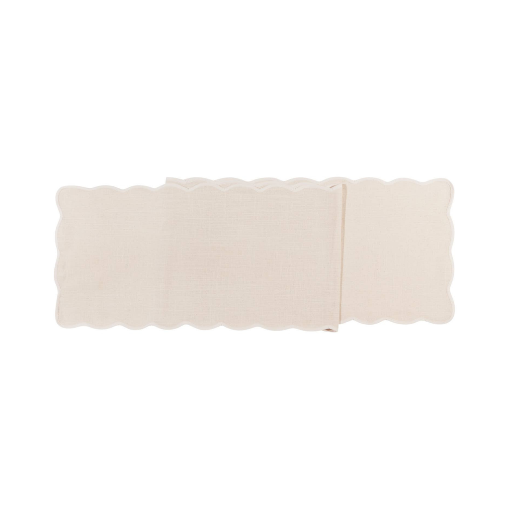 Scalloped Table Runner