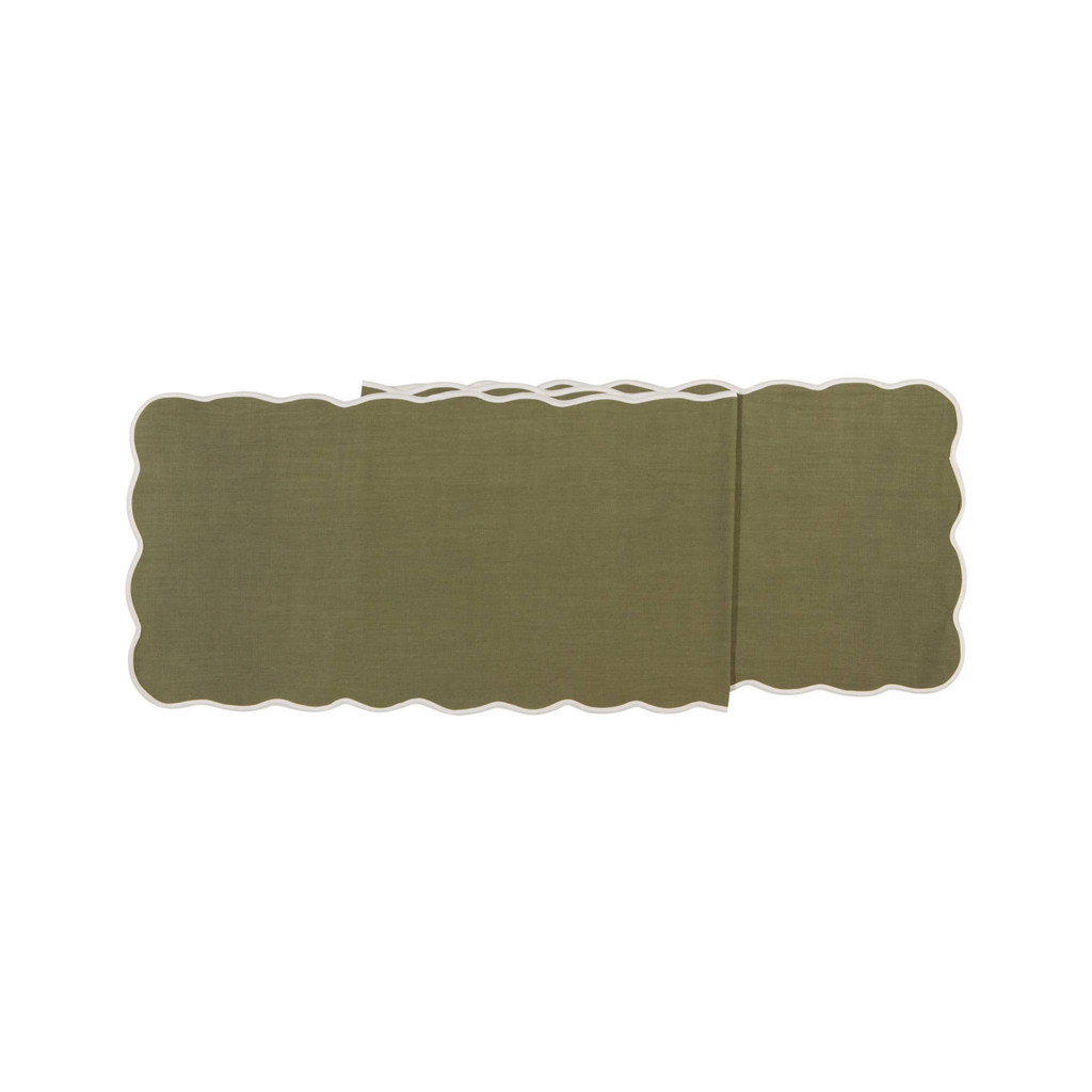 Scalloped Table Runner