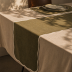 Scalloped Table Runner